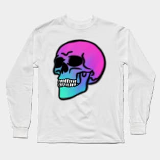 Pastel Skull Long Sleeve T-Shirt